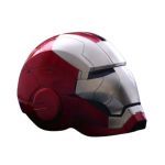 Full Function Mechanical Iron Man Mk V Mask – Silver