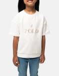 Polo Girls Kim Blush Embroidered T-Shirt - 13-14 Pink