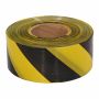 Yellow & Black Barrier Tape 75MM X 500M