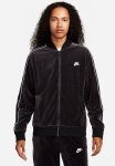 Nike Men's Club Velour Jacket- Black