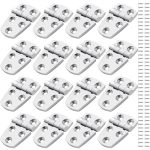 316 Stainless Steel Boat Hatch Hinges 1-1 2INCHX 2-1 4INCH 57 X 38 Mm Polished Marine Hinge Marine Boat Hatch Heavy Duty Hinges