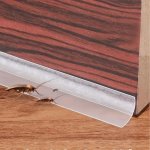 1PC Weather Stripping Door Seal Strip Adhesive Door Sealing Strip For Doors And Windows Gaps Silicone Door Sealing Sticker Door