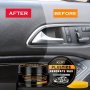 Plastic Parts Renovator Car Restorer Interior Maintenance Polishing Wax Tire Coating Wax Black Car Yellow Removal Repair Nano Crystal Coating Multifunctional Car Supplies Car