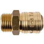 Gav Brass Quick Coupler 1 2"M