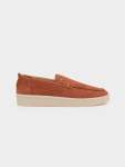 William Leather Slip On - Rust - Rust 10