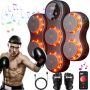 Smart Music Boxing Machine With Boxing Gloves Wall Mounted Beating Boxing Trainer Boxing Punching Pad Electronic Boxing Target Workout For Adults H