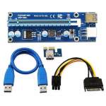 Pci-e Riser With 6PIN