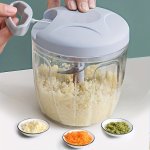 1PCS Vegetable Cutter Multifunctional Garlic Masher Garlic Grinder Garlic Masher Vegetable Cutter Creative Fruit Masher Manual G