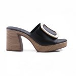 Odessa Black - Black 42 Leather