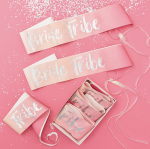 Bride Tribe - Iridescent Bride Tribe Sashes 6 Pack
