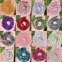 35/45/59/88pcs Round Stone Beads Rose Quartz Opal Spacer Loose Beads For Jewelry Making DIY Bracelet Necklace