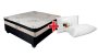 RESTONIC Bahama Firm Bed Set With 2 Pack Hollowfibre Pillows