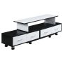 Extendable Tv Cabinet With Media Control Console And Drawers-tv Stand