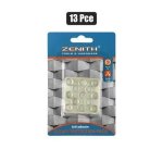 Zenith Protection-pads Clr Adh Rnd 13PCE Marketplace Brits Bros