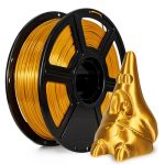 Flashforge 3D Printer Filament Silk Pla 1.75MM 1KG Spool-dimensional Accuracy + - 0.02MM Gold