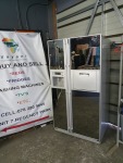 Finish Samsung Mirror Side By Side Fridge Freezer With Ice And Water Dispenser