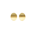 Athena Single Wave 18CT Gold Earrings - Gold