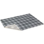 Tartan Vetbed Non-slip Original Grey Pet Bedding - Small Waggs Online Pet Shop