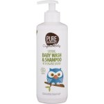 PURE BEGINNINGS Shampoo & Body Wash With Organic Boabab 500ML