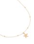 Goldair Gold Textured Starfish Pendant Necklace