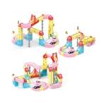 Diy 68 Piece Magnetic Track Toy Multicoloured