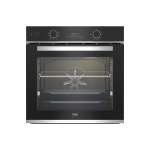 60CM Steam Assisted Oven Black
