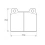 Kbc Brake Pads Front For Alfa Bmw Chevrolet Mercedes Benz - Spares Direct