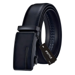 Cow Genuine Leather Men's Belt Cowhide Strap Male Automatic Buckle Belts