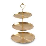 Goldair Gold 3 Tier Cake Stand