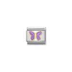 Composable Classic Link Gold With Lilac Butterfly