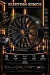 20 Inch Porsche Fitment Rims 5 130PCD – Alloy Wheels – Black Multi-spoke