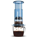 Clear Coffee Maker - Blue