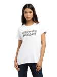 Levi's Womens The Perfect T-Shirt MINI Flower Bw In White - White XL