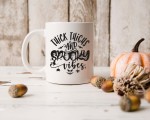 Thick Thighs And Spooky Vibes Mug