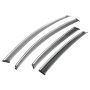 4 Piece Side Window Visors Compatible With Nissan Sylphy 12-15