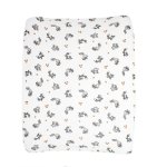 Babes & Kids Little Acorn 2 In 1 Moses Basket Fitted Sheet Changing Mat Cover - Woodland Animals