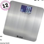 Digital BATHROOM SCALE Steel Platform Large Lcd Display