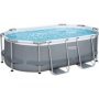 Bestway Oval Power Steel Pool Set 3.05M X 2.00M X 84CM