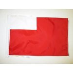 Az Flag Abu Dhabi Flag 18" X 12" Cords - Uae Emirate Of Abu Dhabi Small Flags 30 X 45CM - Banner 18X12 In