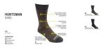 5555-10 Huntsman Sock - Olive brown
