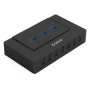 Orico 10 Port 7XUSB2.0 3XUSB3.0 Hub - Black