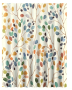 Floral Shower Curtain For Bathroom Colorful Leaves Shower Curtain Set