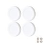 4 Pack Magnetic Remote Control Holder Wall Mount Holders