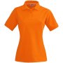 Crest Ladies Golf Shirt - Orange