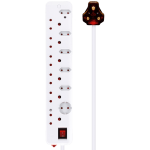 Ellies 12-WAY High-surge Multiplug 0.5M