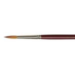 Da Vinci Brushes Da Vinci Oil & Acrylic Series 1610 Oil Paint Brush Round Kolinsky Red Sable Size 12