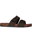 Brown Dual Strap Sandals - 11 Brown
