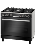 Bosch Series 8 Full Gas Stove Black HJYGGXV60Z