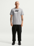 Nike Mens Sportswear Icon Futura Grey Tee