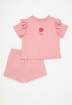 PoP Candy Tee & Short Set - Dusty Pink